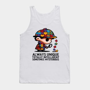 Puzzle Piece Detective: Mind Body Balance Tank Top